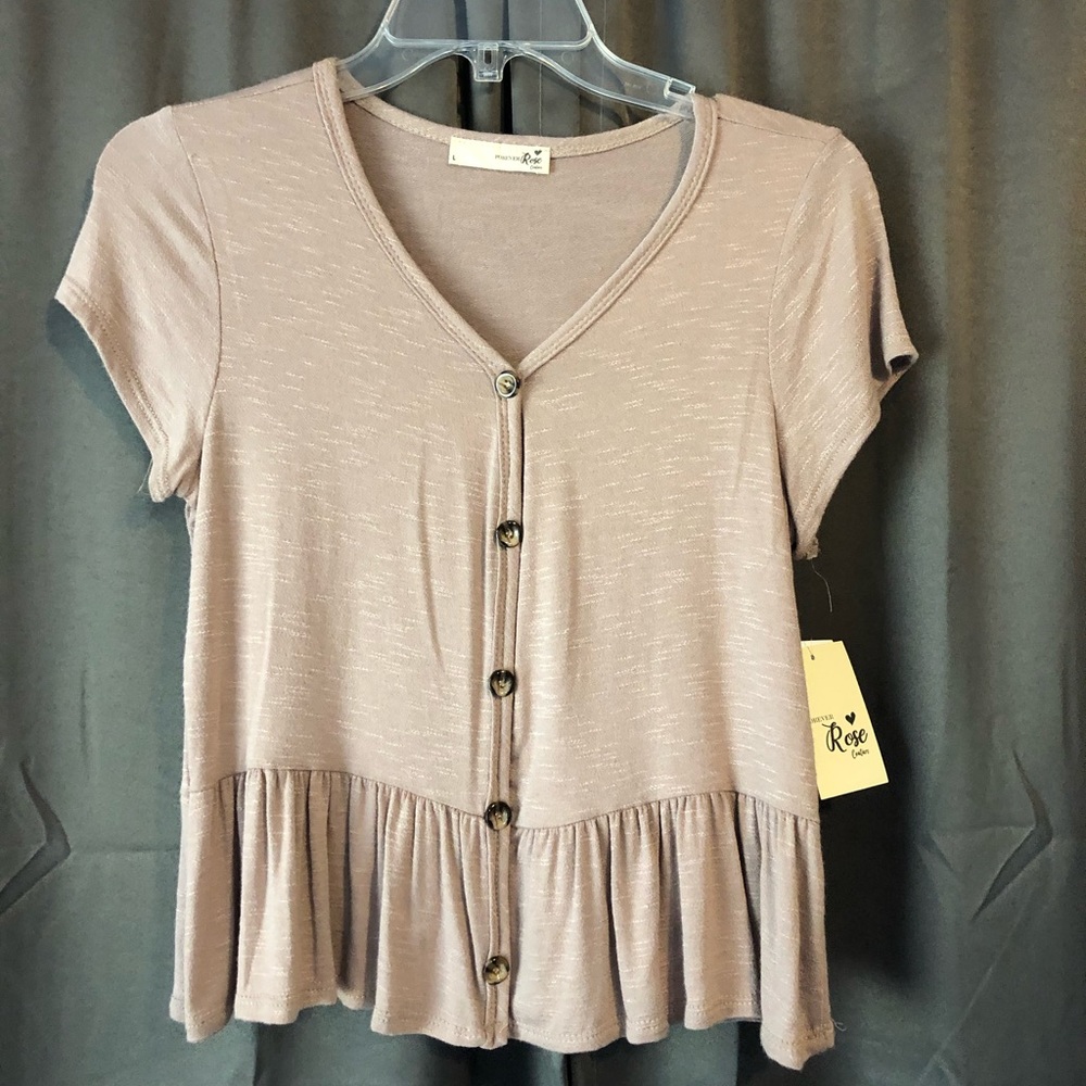 Forever Rose top - NEW WITH TAGS
